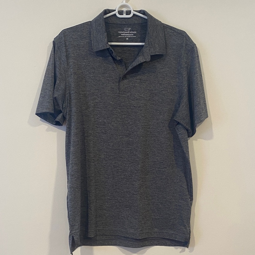 Vineyard Vines Dark Gray Polo Shirt